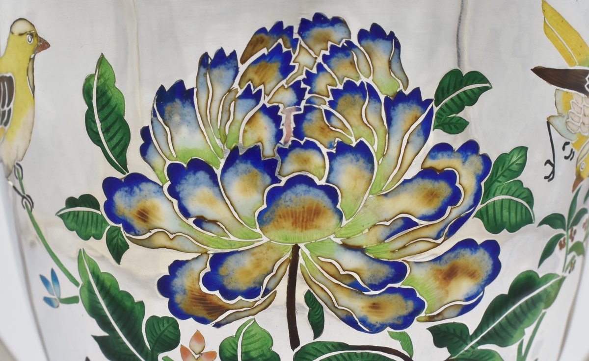 One of the pieces packed for the SAADA 2020 Johannesburg Fair @ The Maslow. See our website for more details on this beautiful Chinese silver and enamel cup.