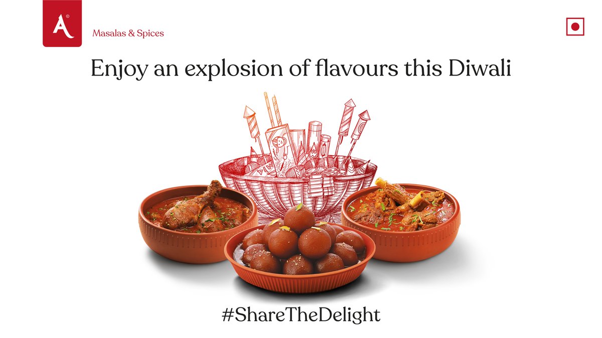 AnnapoornaMasal's tweet photo. This #Diwali, prepare a festive feast with Annapoorna's range of regional blends and ready to cook mixes and #ShareTheDelight around the table with your loved ones.
#DiwaliFeast #DiwaliFood #FestiveFood #FestivalOfLights #MuttonKulambu #ChickenKulambu #GulabJamun https://t.co/l1YbtsA3Gu