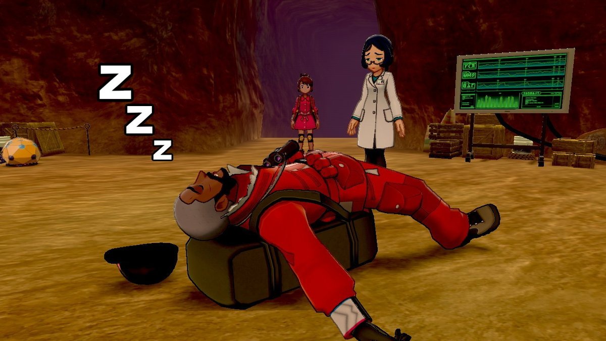 ValiantValor's tweet photo. Oh, mood. #PokemonSwordShield #NintendoSwitch #Pokemon #Peony https://t.co/vXMX7VG7AK