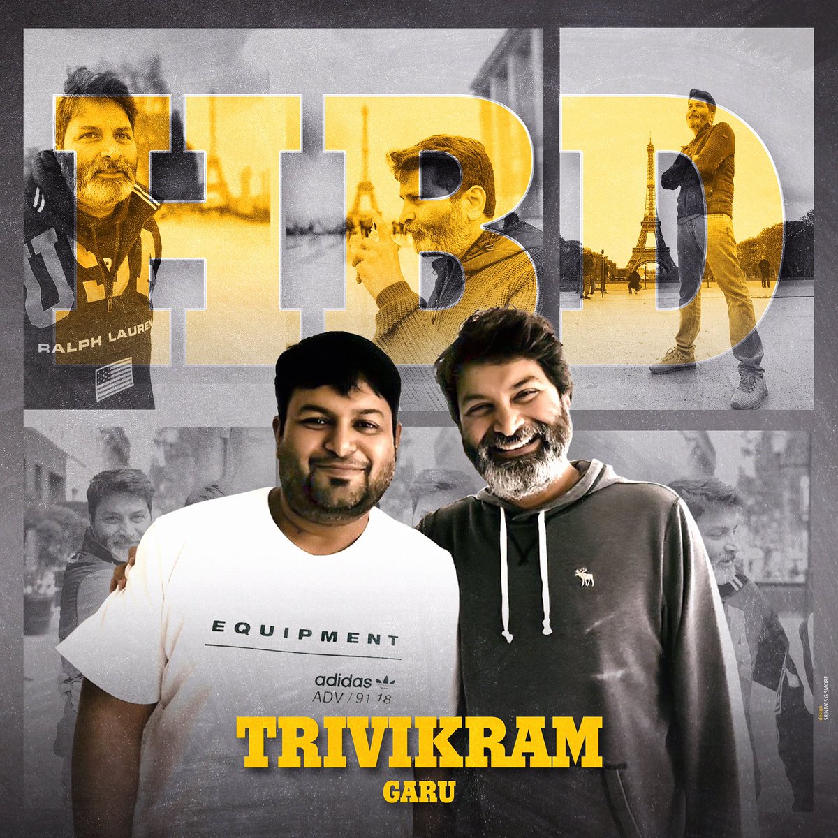 MusicThaman's tweet photo. #HBDTrivikram SIR ✊♥️ https://t.co/fjH3JPSSKM