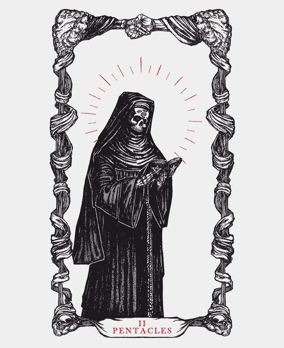 The Flux Arcana Tarot deck is now available at the shop link in my bio while supplies last.