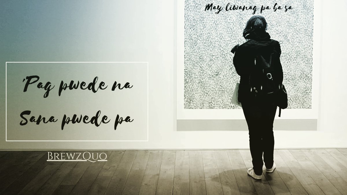 brewzquo's tweet photo. "Pag pwede na, sana pwede pa" is now uploaded in my YTC. Listen here 👇
https://t.co/rvdz4GyYib https://t.co/TLPNilAfPB