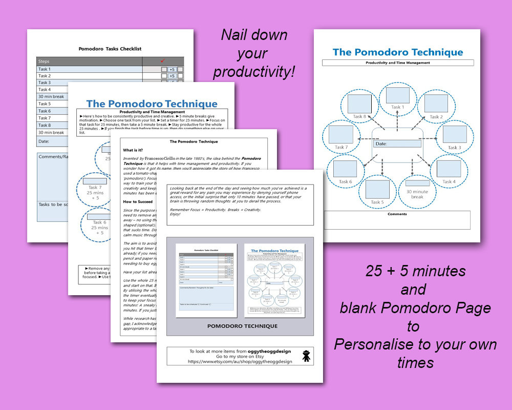KNutman's tweet photo. Thanks for the kind words! ★★★★★ "A very useful set of productivity tools printables, including the pomodoro technique, urgency matrix and quotes. Very clear and well presented. Exactly what I need to stay focused and get things done. Thank you Kaye!" Fern C. https://t.co/DChV1umvYk