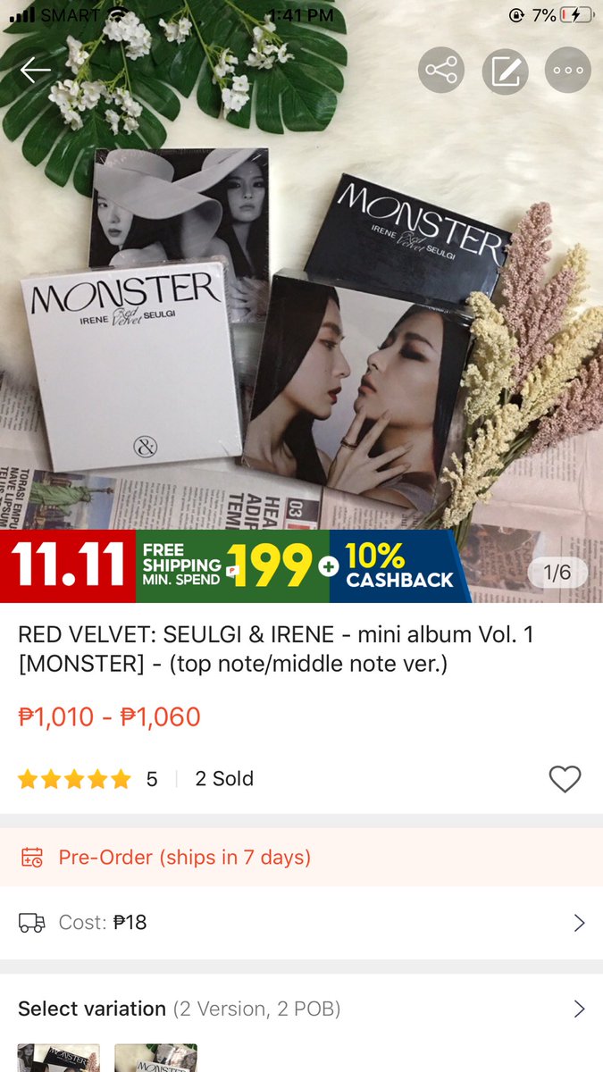 MellifluousPH's tweet photo. Avail this Free shipping + 10%Cashback on 11.11 via shoppee🤭

Check-out this MONSTER ALBUM by SUELRENE in our shoppee account 

Shoppee account name : annjessiere288 
❣️❣️❣️ https://t.co/CtUJ6ozbfO