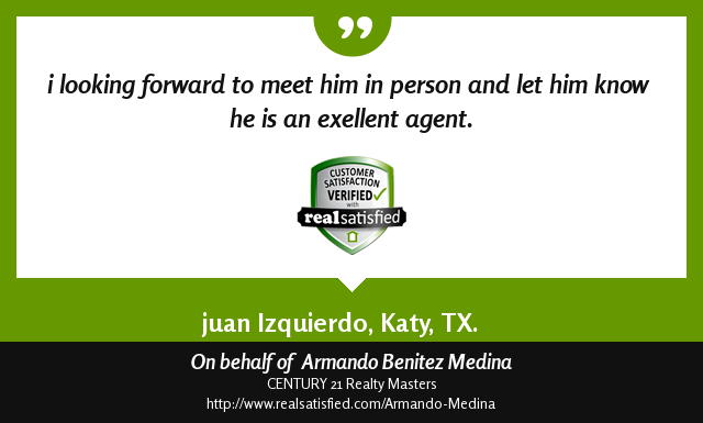 ABenitez3000's tweet photo. Looking forward to meeting my client. https://t.co/Bwu2tolDmK via @realsatisfied https://t.co/9jl5OC7J4Q