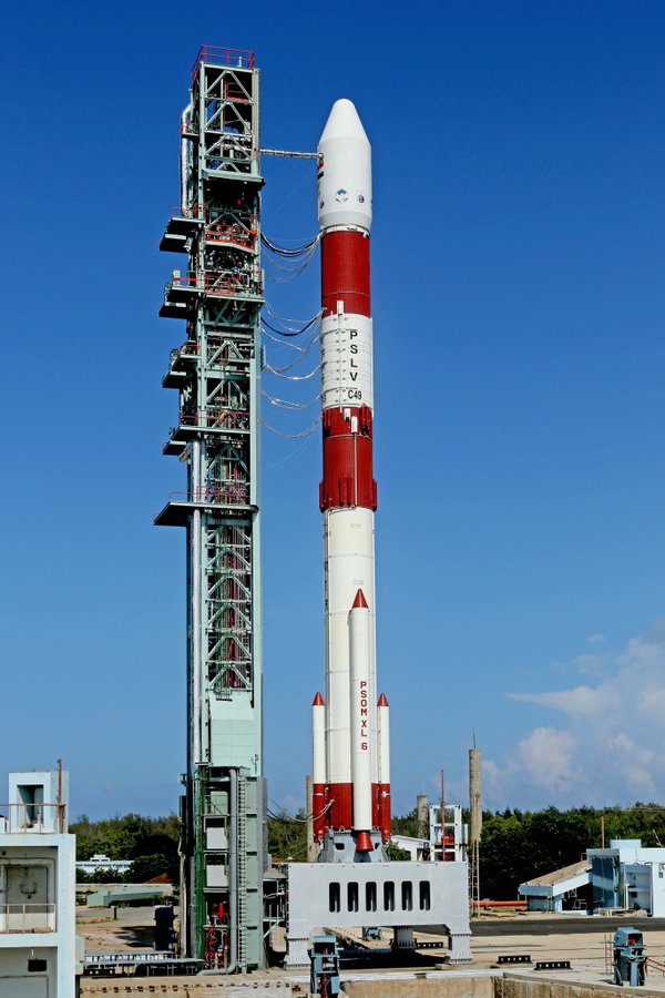 Image ISRO Begins Countdown For Launch Of  PSLV-C49 On 7th November, iiQ8