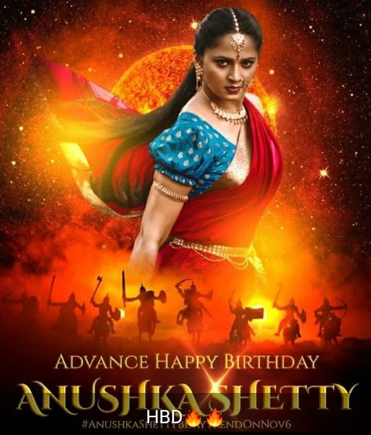  happy birthday Anushka Shetty ,sweety the queen 