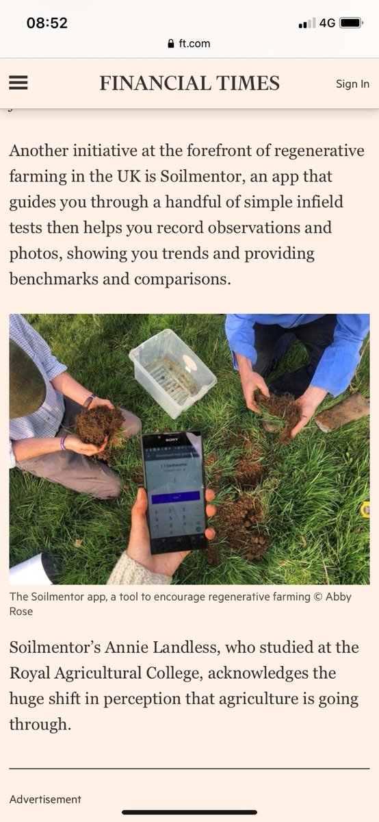 soilmentor's tweet image. #Soilhealth is our super power! It was super exciting to talk about #soilbiology with @tabijgee from @ftweekend alongside our friends @Hodmedods @josiahfood @LandGardeners 😀💚💫 @annielandless app.ft.com/content/8c2e73…