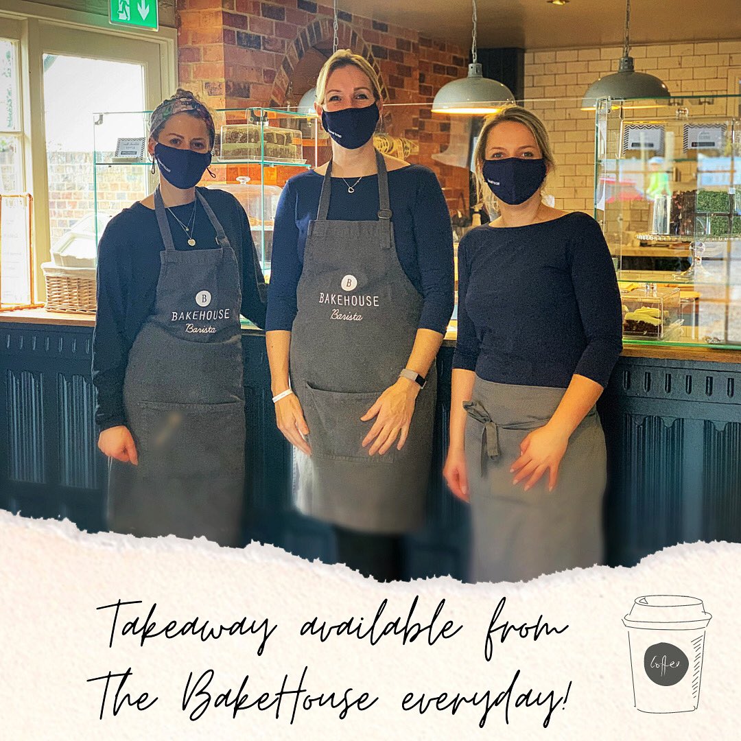 Your BakeHouse team will be here everyday serving up all sorts of goodies to takeaway! Drop in between 9AM - 3PM to see us ☺️❄️ #LoveBakeHouse #BakeHouseGirls