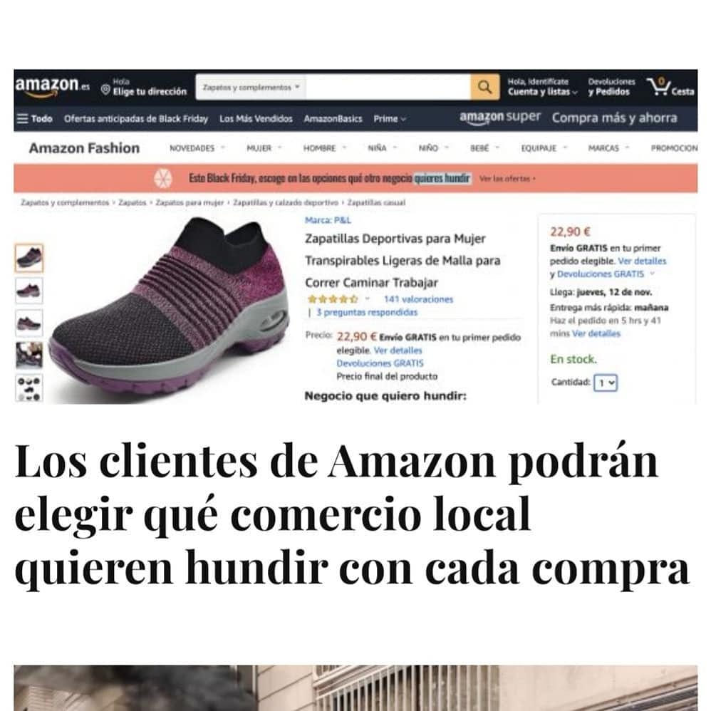 eixraval's tweet photo. Quan compreu a @amazon, és això el que passa. Aposteu per la precarietat laboral, per més inseguretat als carrers, per una companyia que paga impostos a altres països i no aquí, on els impostos, serveixen per exemple, per pagar més llits per lluitar contra el COVID. https://t.co/Ix7hUGHYnq