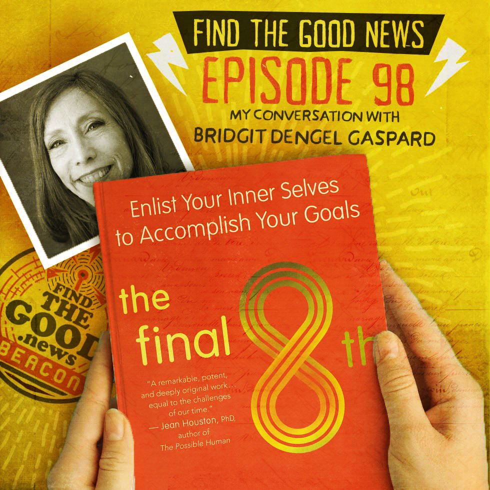 FindTheGoodNews's tweet photo. In this #podcast with @BridgitGaspard , author of The Final 8th published by @NewWorldLibrary we are encouraged to open an active dialogue with our inner selves, lending our own voice so they can express their fears and hopes. LISTEN >> https://t.co/jPcUOtsYST #NewBook #SelfHelp https://t.co/h5eNV0PHHb