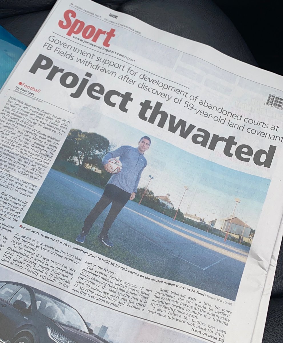 Football community. Have a little read. Thanks for all the supportive messages I have received today. Frustrated would be an understatement. 

Thanks for the coverage <a href="/JEPsport/">JEP Sport</a> and <a href="/SportcastJersey/">Sportscast Jersey</a>