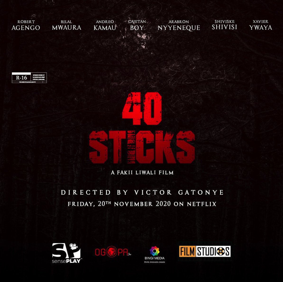 Are you ready for this? Kenyan thriller 40 Sticks set to premiere on Netflix on 20 November. Directed by Victor Gatonye (Dream Child, Kina), 40 Sticks follows a group of prisoners who fight to stay alive when they realise there’s a mysterious killer lurking in the shadows.