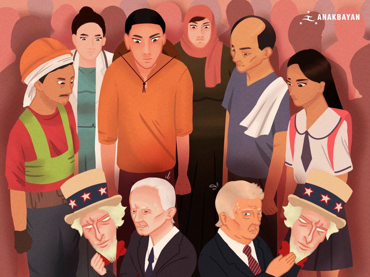 Kahit sino ang manalo, tayo pa rin ang talo.

#DownWithImperialism
#OustDuterteNOW