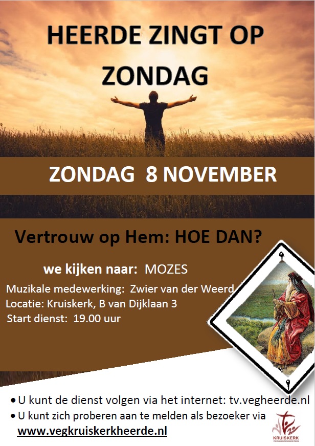 VEGHeerde's tweet photo. Zondagavond is er weer Heerde zingt op Zondag. De dienst begint om 19.00 uur. Zwier van der Weerd komt enkele liederen zingen. Aanmelden voor de dienst kan via https://t.co/KBfplEPN9x en de dienst is ook live te volgen via https://t.co/sH8HdXeCDT https://t.co/yIzCxv1kfw