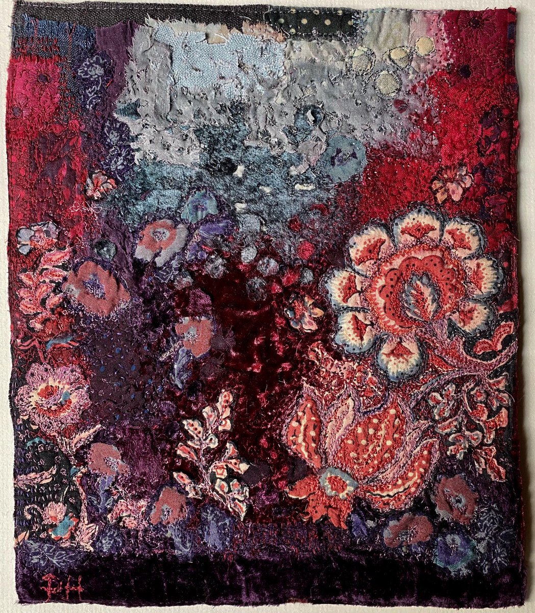 ‘Embellished’ now showing <a href="/CAA/">Canadian Automobile Association</a> London, ‘Present &amp; Collect/ Shine Exhibition ‘ although the gallery is temp closed , the website &amp; online shop fully functional! #caa #textiles #textileart