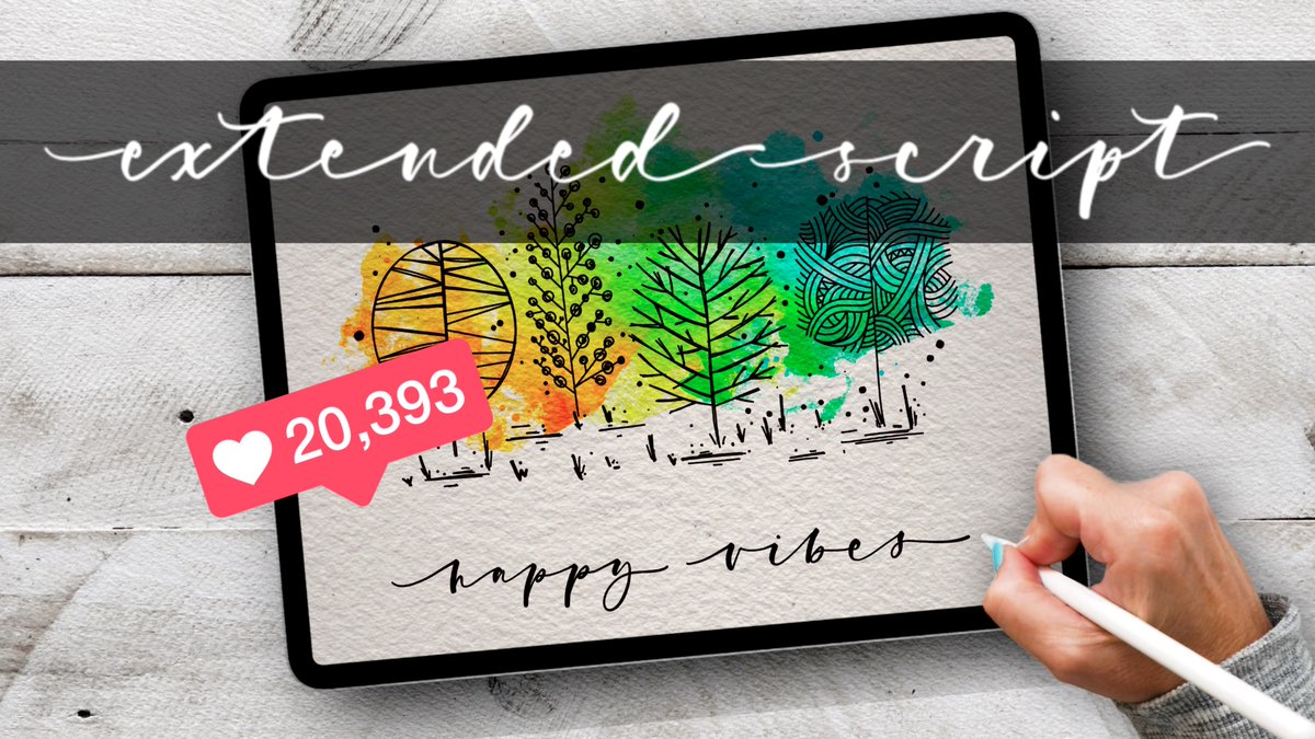 ipad_lettering's tweet photo. My most popular lettering style - new tutorial 😄 - https://t.co/h5MvEm6Bvz https://t.co/05S1WmjLsB