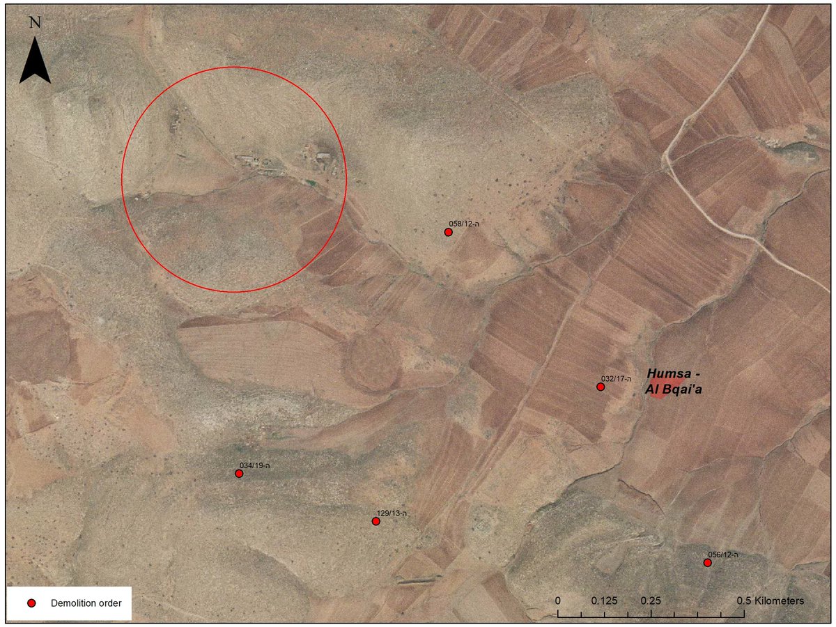 Let's jump to 1997: They were there1999? They were there2001? Were there2002? Nothing!How come? Most probably because of the 2nd Intifada, as it happened in other similar type of cases, like firing zone #918 in Masafrat Yatta. It was simply too dangerous to be there.