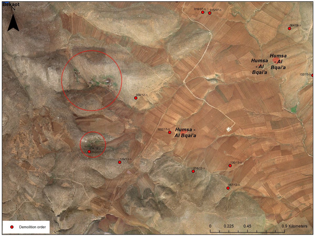 Let's jump to 1997: They were there1999? They were there2001? Were there2002? Nothing!How come? Most probably because of the 2nd Intifada, as it happened in other similar type of cases, like firing zone #918 in Masafrat Yatta. It was simply too dangerous to be there.