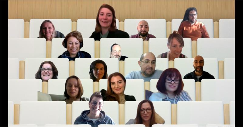 anivarGatisereT's tweet photo. #EuropeanaEducation third year kickoff meeting!
Virtually is not the same!
but We are going to work hard to make the third year outcomes as best as we can and #fingercrossed to have a real final meeting at @eu_schoolnet https://t.co/9rJLYtUNBD