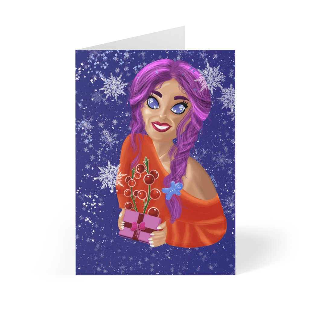 floflo_art's tweet photo. Excited to share the latest addition to my #etsy shop: Christmas cozy cartoon girl portrait| Friends and family Christmas Greeting Cards (8 pcs) https://t.co/dEQWg0WqOE #christmas #blueandorange #familychristmas #cardsforfriends #xmasgreetings #merrychristmas #cozychri https://t.co/jJBeTsuoVo