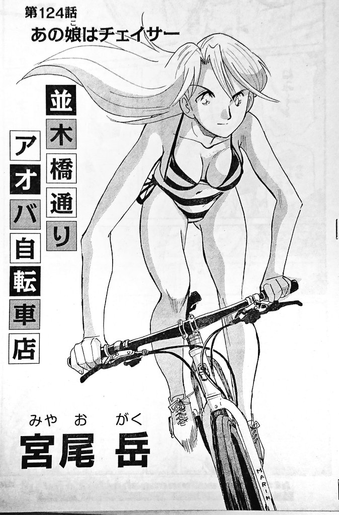 自転車漫画に女のコは…

武器ですよ武器。
あったり前じゃないですか。 