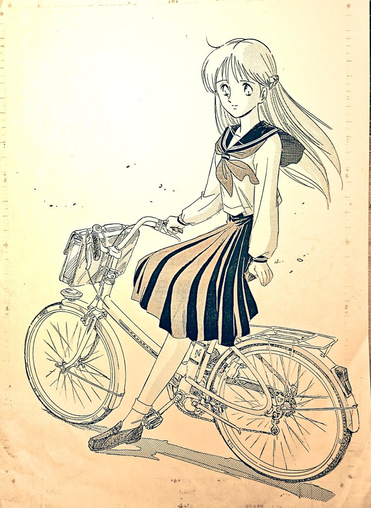 自転車漫画に女のコは…

武器ですよ武器。
あったり前じゃないですか。 