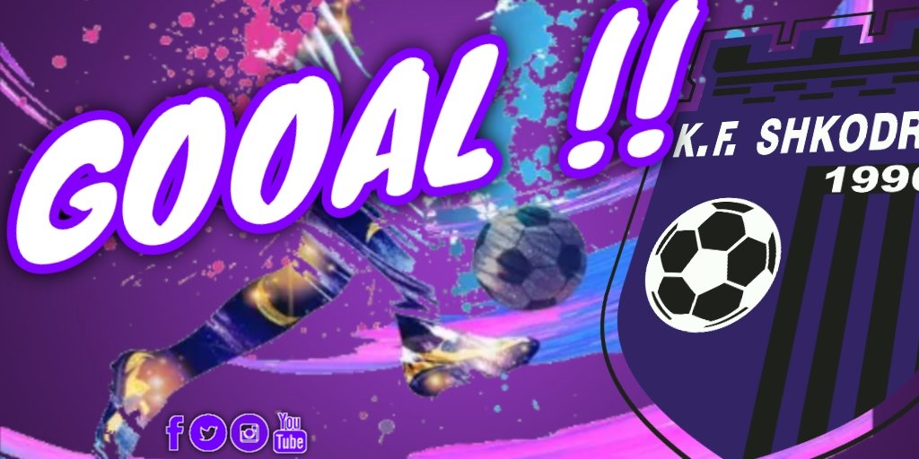 kfShkodra's tweet photo. ⏱️ 4' Gooal !! ⚽ Suka!!
#ShkoShke 1-0 https://t.co/aCMk6F2kc6