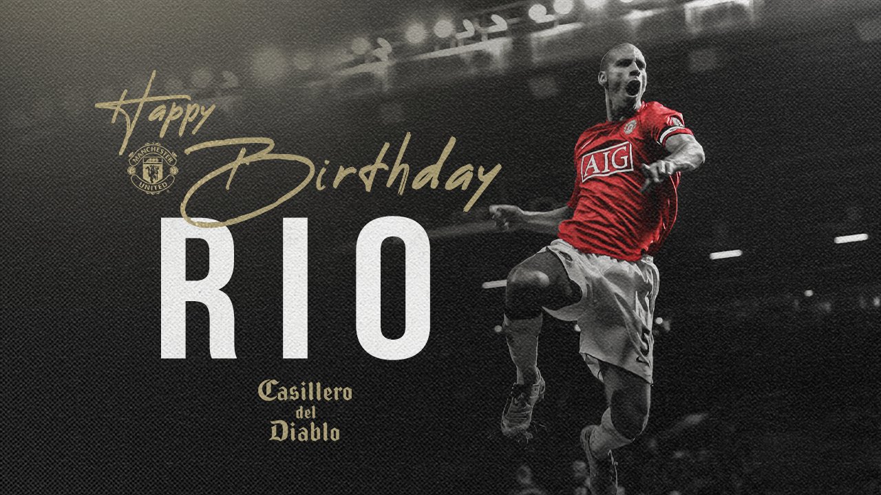  Ook Rio Ferdinand is vandaag jarig. Hij is 42 jaar geworden. Happy birthday,  
