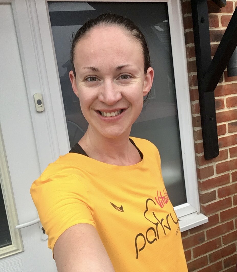JennaMarathon's tweet photo. Lovely morning for (not)parkrun and Fly 5k! ๐งก๐๐๐ปโโ๏ธ #loveparkrun #fly5k https://t.co/DtfFQsDMRy