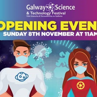 MarineInst's tweet image. The @galwayscience &amp;amp; Technology Virtual Festival opens this Sunday, when videos will be released from Scientific Sue, a juggling lesson with James Soper and a dance routine with Yuri and Monica from 4M Dance.  Follow #galwayscience #scienceweek #STEAM for more detail.