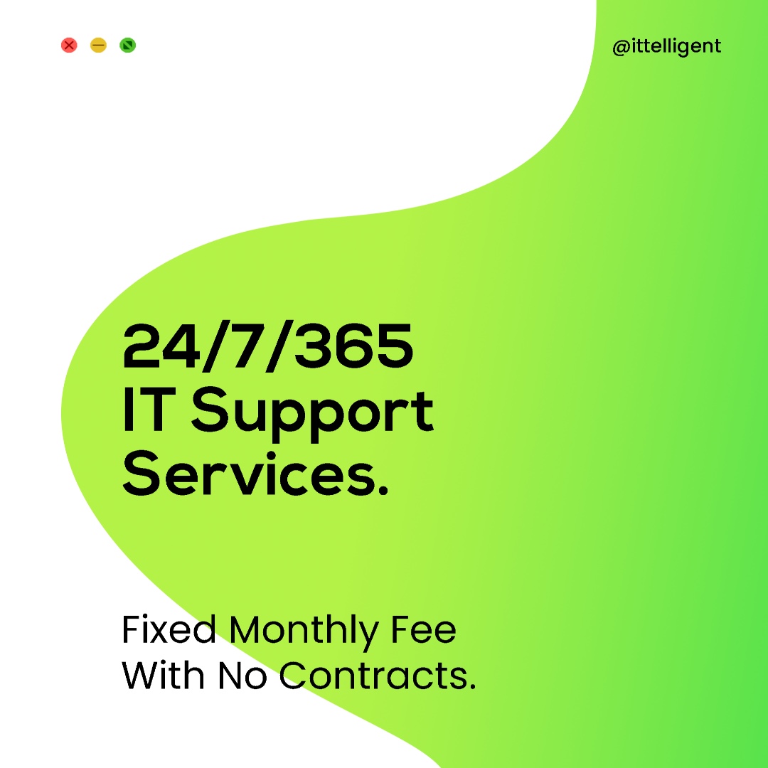 ittelligent's tweet photo. Imagine if your entire IT environment was monitored 24 hours, 7 days a week, 365 days a year. Our team will proactively detact and fix your systems before they caused any downtime for your business? #itwizards https://t.co/udKz7rGumH