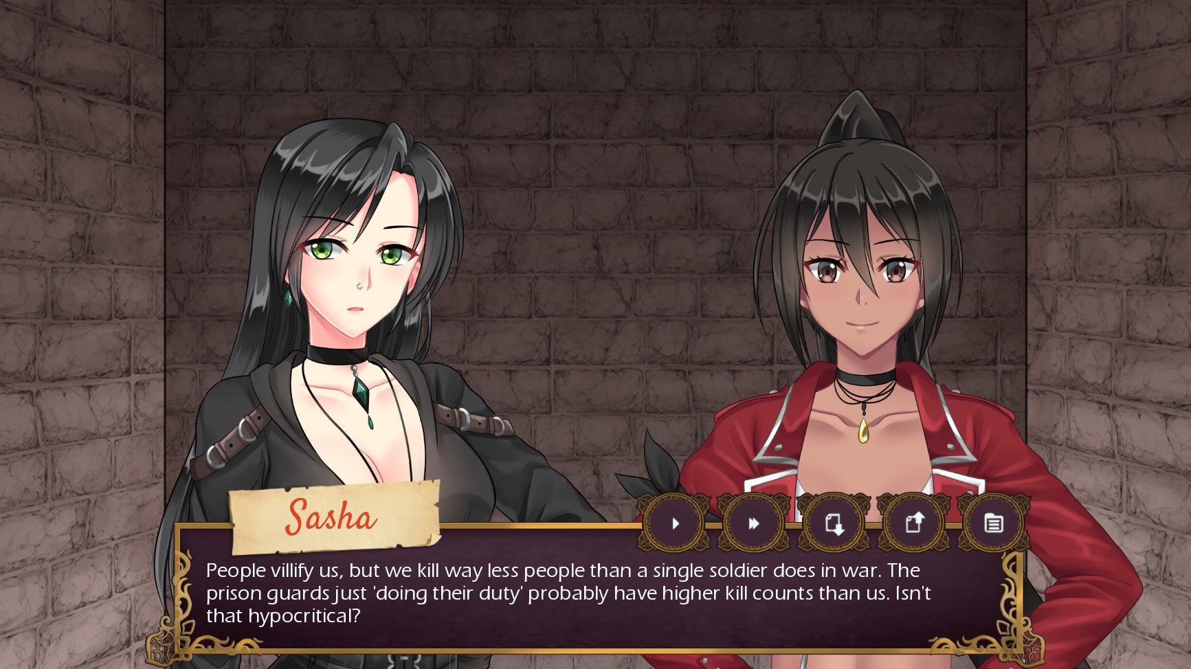 Scarlet prison. Scarlet prison.