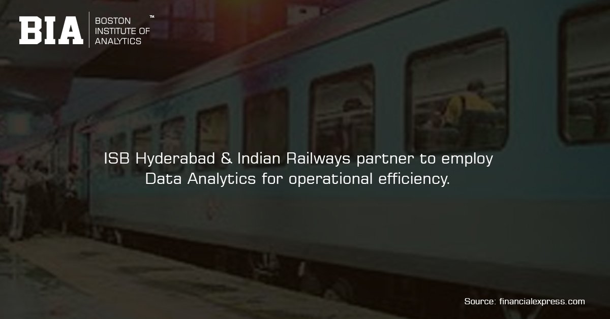 BIAGlobal's tweet photo. Analytics News Roundup: November 1 - November 7.
#BostonInstituteofAnalytics #BIAClassroom #AnalyticsNews #AINews #Analytics #DataAnalytics #DataScience #PredictiveAnalytics #ML #MachineLearning #ISBHyderabad #IndianRailways #GOT https://t.co/hSwuPV7U6e