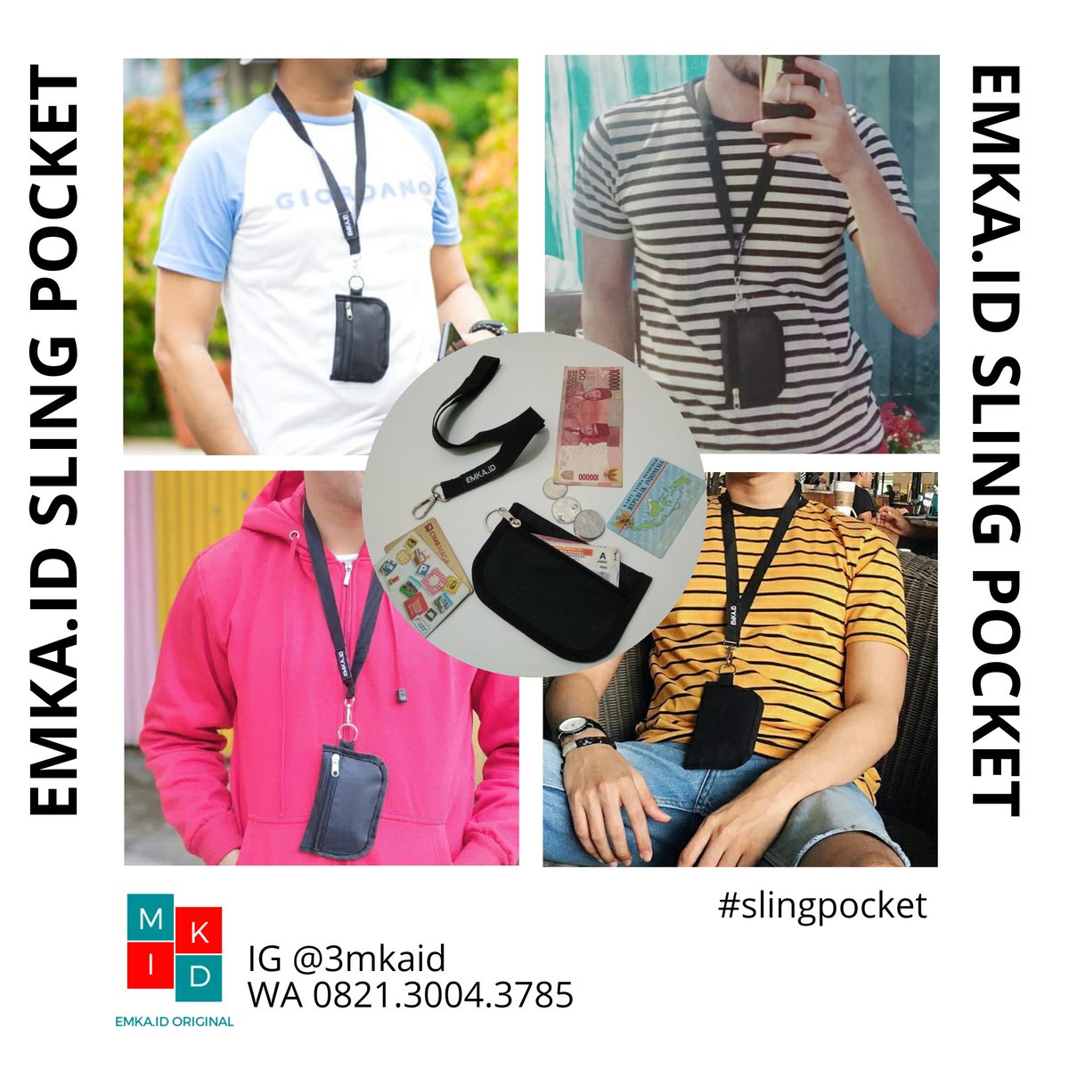 EmkaID's tweet photo. Buat yg ga mau ribet, tapi ingin tetep kece, pake EmkaID sling pocket Aja. 
.
#walletcard #sako #tasgantung #emkaidslingpocket #slingbag #tasolahraga #taspinggang #ootdformenindo #slingwallet #slingbag #sakowallet #dompetpria #dompetgantungleher #dompetgantung #slingpocket Gisel https://t.co/t0ORICE5xR