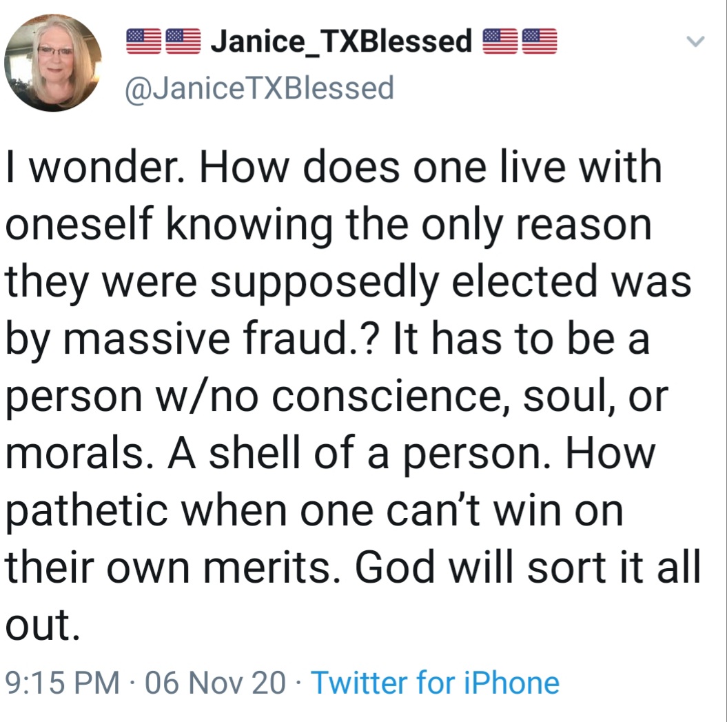 The devil and his demons don't care about what's honest. The devil is the author of lies.The dark forces love to torment this world. They love to steal, kill and destroy.This is what we're up against. You've seen what they're capable of over past 4 years collaborating hoaxes.