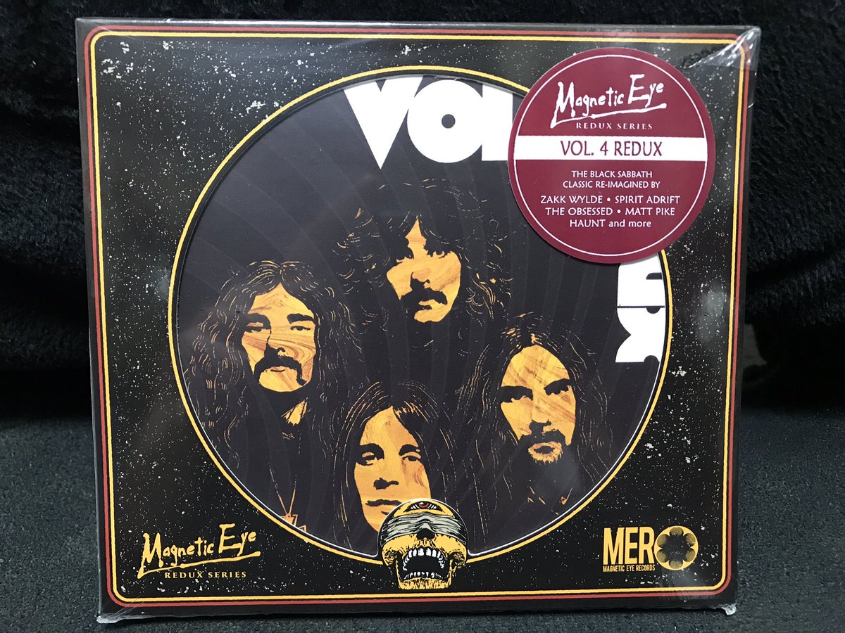 SDMF_Inc's tweet photo. タワレコとか行けば発売日には買えたんだろうけど、中々行けないので、

ようやく尼から、

Black Sabbath

Vol 4 [Redux]

届いた‼️

@BlackSabbath @ZakkWyldeBLS 
@zakk_sabbath @WyldeAudio 
#BlackSabbath #Vol4Redux
#MagneticEyeRecords
#ZakkSabbath #MER https://t.co/GtX1Pxe20B