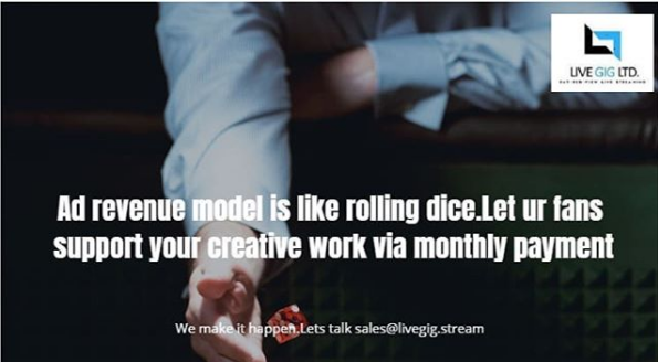 LiveGIG_Stream's tweet photo. https://t.co/5CayInt9Oo
We offer content creators the tools they need to monetize their content,
Lets talk sales@livegig.stream #contentmarketing  #YouTuber #ContentCreator #NiajaComedy https://t.co/5lTVtJsJpx