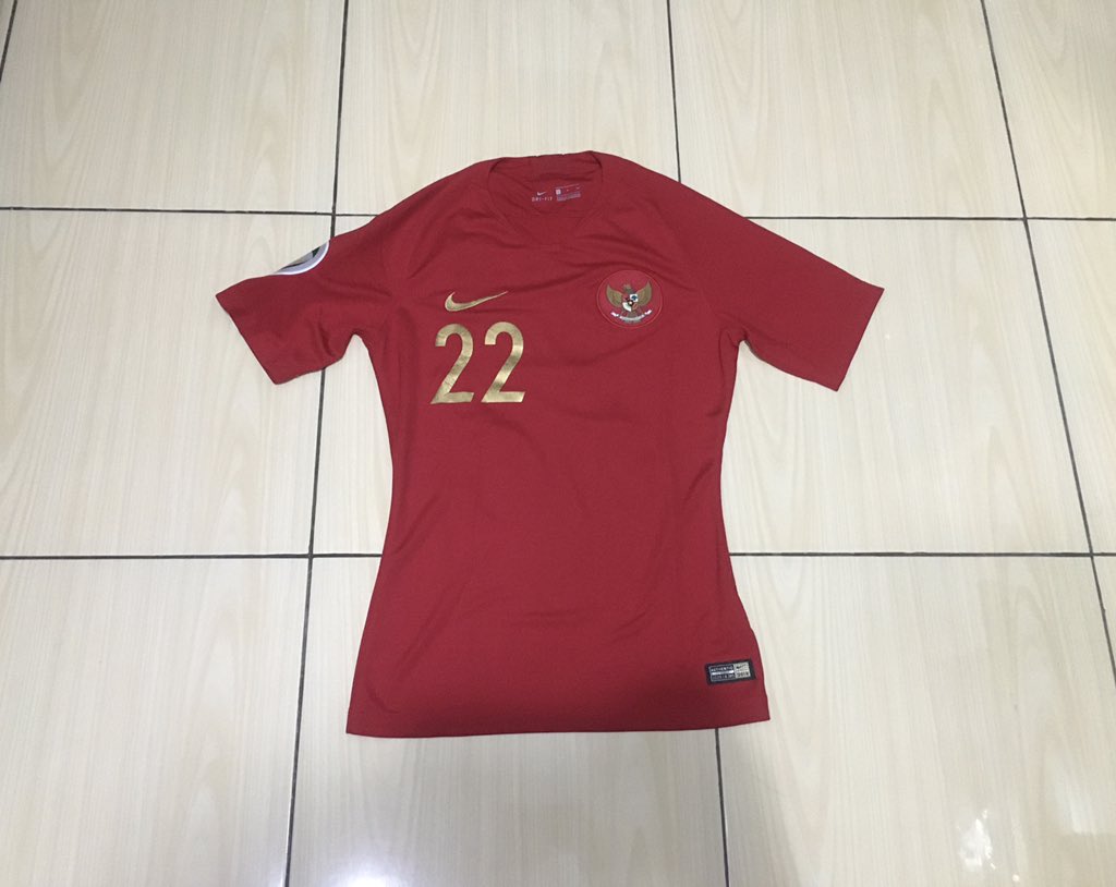 Karisyunianto's tweet photo. Match Worn U16 AFC 2018 
Andre Oktaviansyah (Away Size M) Fatah Aji (Home Size S) 
Harga : 800.000
Cp. 081212595550
@Jerseyforum @JerseyLigina @Officialkjti @jersey_ciamikk 
#jersey4sale #jerseymatchworn #jerseytimnas https://t.co/WMPj7WbuZP