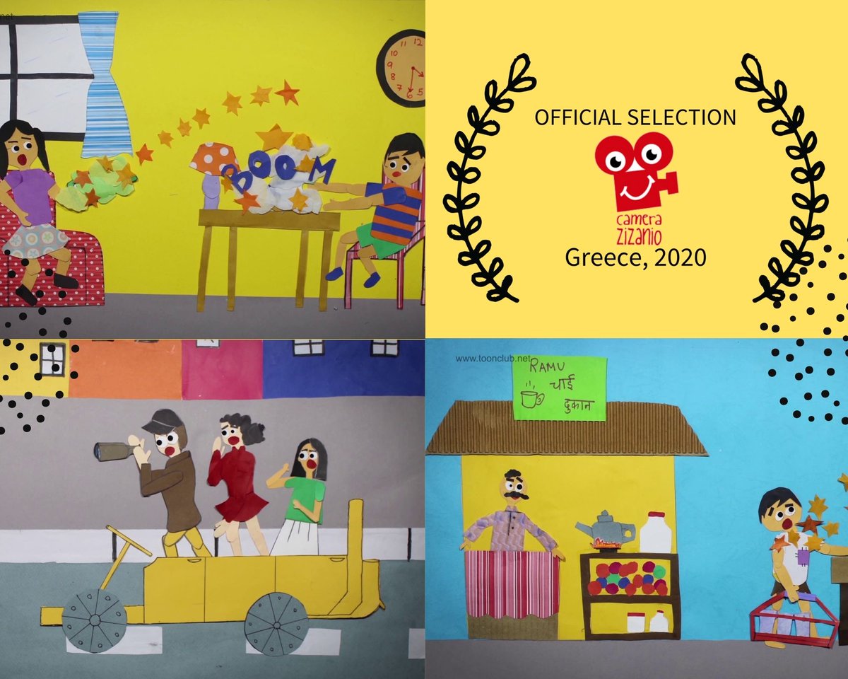 ToonClubIndia's tweet photo. 'Out of the Frame' officially selected at 20th Camera Zizanio, Greece 2020. Congrats to @CSMVSmumbai & all #young #filmmakers who created this #film for launch of 'Children's Museum'
⠀⠀
#animation #workshopforkids #awardwinning #childrights #filmmaking #storytelling #creativity https://t.co/WqcXdTEH5b