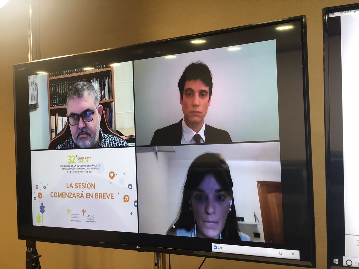 JAN_donosti's tweet image. #SEAIC2020 hoy último día con una plenaria muy interesante sobre desensibilización a fármacos

En breve comienza! Atentos!