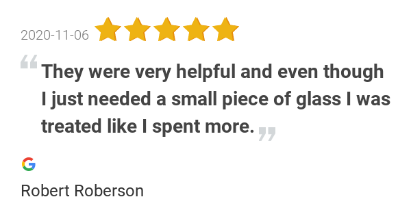 AndysGlassMurr's tweet photo. New 5.0-star Review: "They were very helpful and even though I just needed a small piece of glass I was treated... https://t.co/Bcwo5Ps6DI