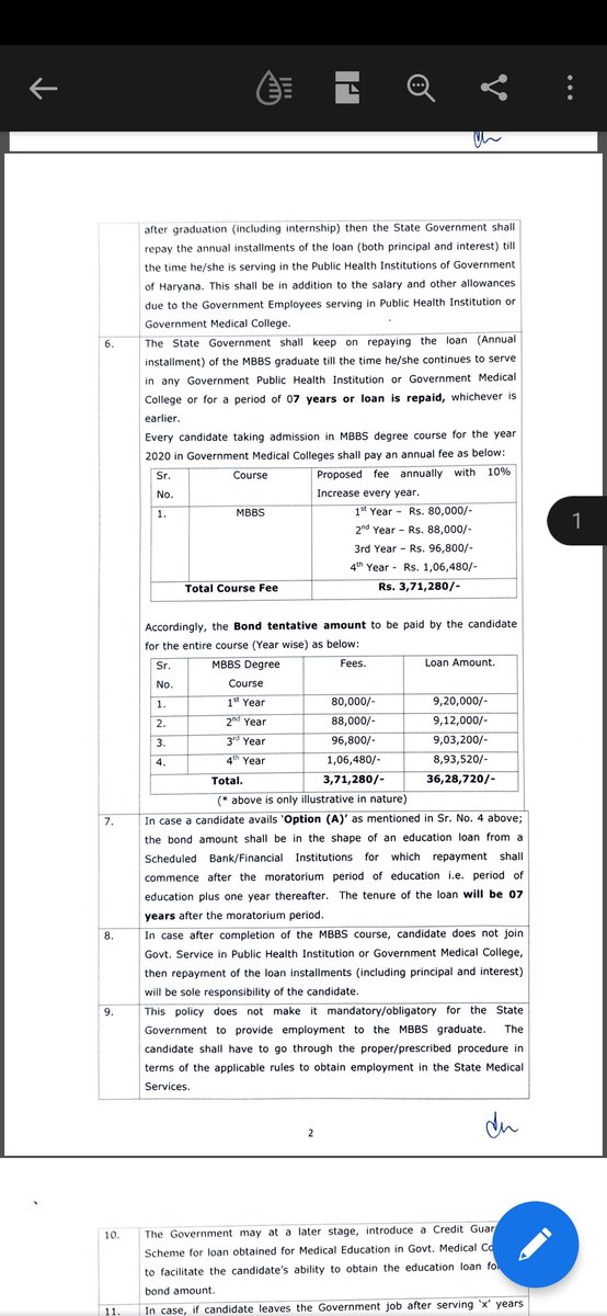 DrGalgat's tweet photo. What nonsense is this BJP led khattar sarkar? Rs40 lakhs fees for a Govt MBBS seat ?Is it logical ?A student who works so hard to get MBBS, now will be overburdened by this fees?Only rich will be docs now?@mlkhattar @anilvijminister @PMOIndia @drharshvardhan @dushyant @Dchautala https://t.co/wucMQiGX2L