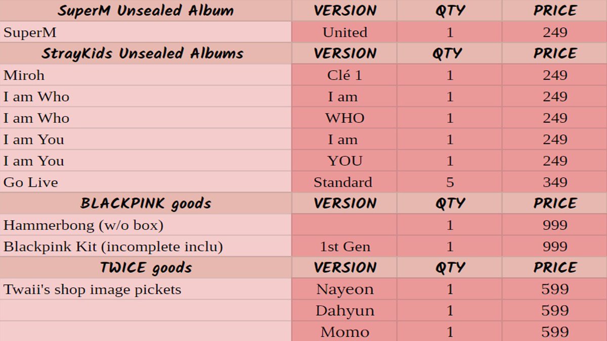 mysaikigaishop's tweet photo. Batch 1 Unsealed Albums and Goods

🏷️ ₱ 40 - 299
🌸 All are unsealed
🌸 On hand and ready to ship!
🌸 3 days reservation only
🌸 Order form will be posted on 11.09, 6pm

🌿 If you have other concerns, please reply here. Thank you!
🌿 https://t.co/M4obL09syi

#MSGKOnHand https://t.co/MVByUjWhs6