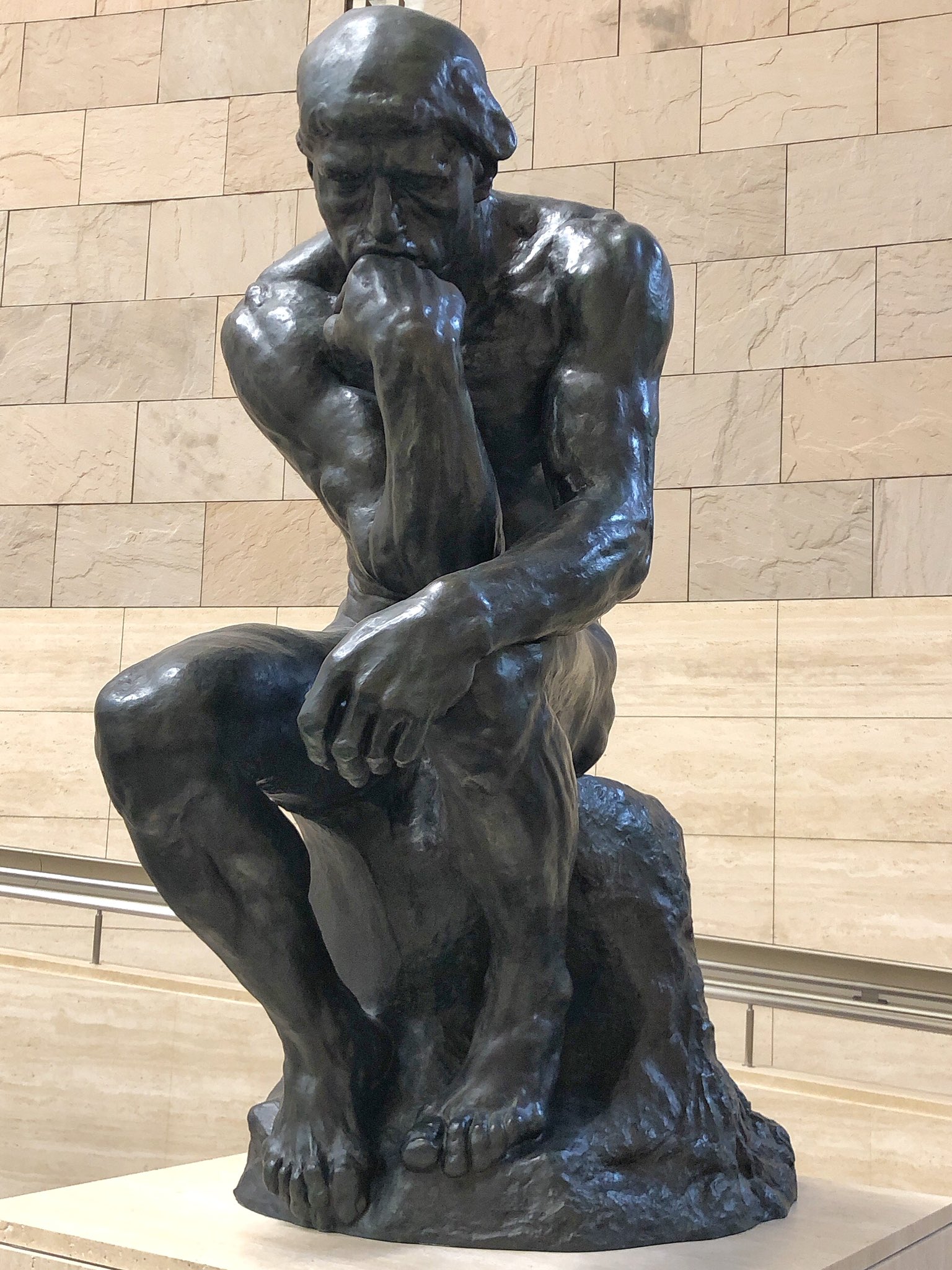 さじ ロダンの 考える人 もちろん足の指をチェックしました 背中は塁みたいにバッキバキ 横浜流星 きみのめ 静岡県立美術館 さわやかとななやをハシゴ T Co 8nicznbthd Twitter