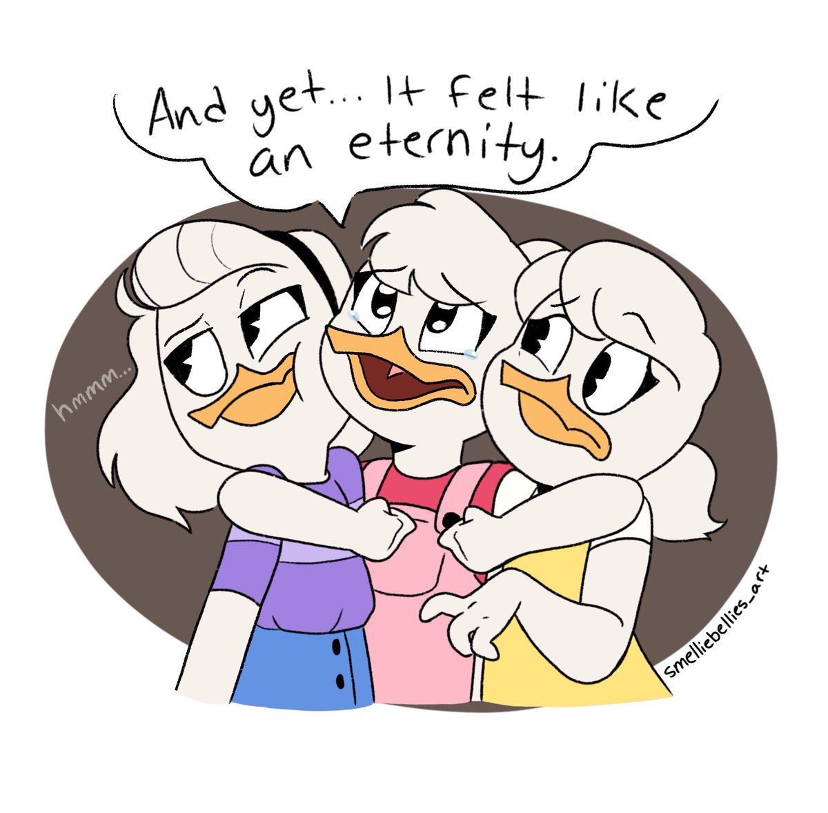 SmellieBellie's tweet photo. Separation Anxiety #DuckTales #ducktales2017 #aprilmayjune #aprilmayandjuneduck https://t.co/OnAB1gooXF