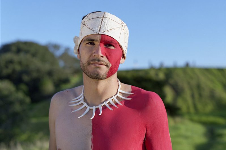 8 It is possible for artists to use fascist imagery, & to try to understand the power of that imagery. But they must work carefully, & they must not lay claim to what does not belong to them. The work of Tongan-NZ artist Benjamin Work is exemplary.