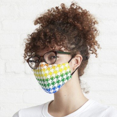 MarkUK97's tweet photo. Houndstooth Large Rainbow Bevel Fitted Face Mask https://t.co/H67rb5tCSM #houndstooth #rainbow #geometric #hope #peace #face #mask #facemask #dogstooth #pride #bevel #large #modern #pattern #fashion #diagonal #angles #repeating #style #gay #abstract #pointed #WearAMask #CoverUp https://t.co/DCnLFckxPX