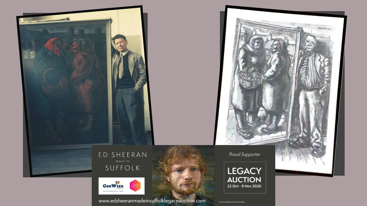 ColinWMossARCA's tweet photo. Last chance to bid in the #SuffolkLegacy auction with 200+ amazing lots, including “The Artist at 80” by #ColinMoss. Proceeds to Suffolk charities @geewizzcharity &amp; @wearezest1 

Find out about the auction &amp; the poignant story behind “The Artist at 80” at https://t.co/OmvXvMktOR https://t.co/Paz7iS2mE1