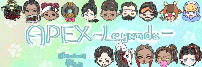 Apexヘッダーのtwitterイラスト検索結果